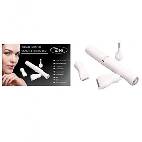 Rasoir électrique 4 en 1 - ​Coupe-sourcils,​ Tondeuse à barbe​, Rasoir corporel​, Pattes​, Bikini - 7 line