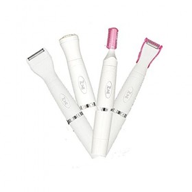 Rasoir électrique 4 en 1 - ​Coupe-sourcils,​ Tondeuse à barbe​, Rasoir corporel​, Pattes​, Bikini - 7 line