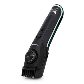 CREATE Barber V800 Pro Rasoir tondeuse sans fil, léger, autonomie 90 min, 19 niveaux de coupe, fabriqué en acier et titane, a