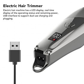 Tondeuse à cheveux électrique, tondeuse à cheveux électrique à LED pour hommes