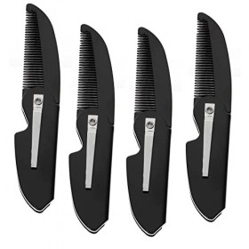 DOITOOL 20 Pcs Peignes Antistatiques Quotidiens Utilisation Fine Pour La Barbe À Dents Peigne Pliant Pliable Massage Brosse P