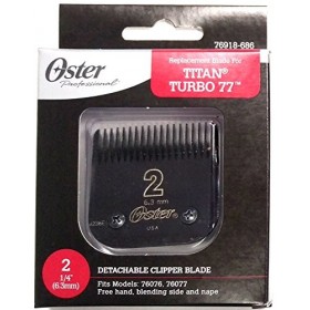 Oster Remplacement lame noire Titan / Turbo77 Taille 2