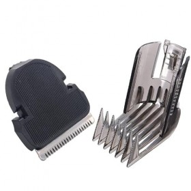 YANHAO Tête de Rasage 2 pièces/Ensemble Peigne de Tondeuse à Cheveux de Remplacement + Coupe-Cheveux de Coiffeur for Philips 