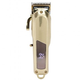 Tondeuse à cheveux pour hommes Tondeuse à cheveux de salon professionnel Ensemble doutils de coupe de cheveux sans fil en mé