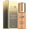 GLO24K Sérum pour les yeux avec or 24k, formule anti-âge avec vitamines et acide hyaluronique