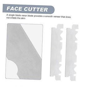 minkissy 600 Pcs Lame De Rasoir Lames De Rasage Rasoir Coupe-barbier Vieux Coupe-barbe Pliant Rasoirs Pour Hommes Capteur De 