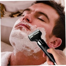 Beaupretty 2 Pcs Hommes Rasoirs Hommes Rasoirs Pour Le Rasage Rasoir Électrique Hommes Rasoir Barbe Rasoir Poils Pubiens Tond