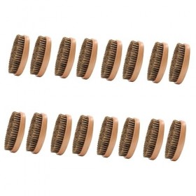 FRCOLOR 16 Pièces Brosse À Barbe Hommes Costume Peigne À Barbe En Bois Pour Hommes Kit De Beauté Brosse À Cheveux Hommes Kits