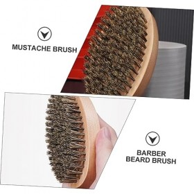 FOMIYES 16 Pièces Brosse À Barbe Outils En Bois Accessoires De Voyage Soins Infirmiers Hommes Peigne À Cheveux Peigne À Moust