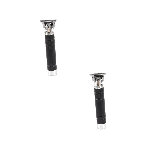 FRCOLOR 2 Pièces Moustache Tondeuse à Cheveux Électrique Tondeuse Électrique Tondeuse Cheveux Coupe-bordures Électriques Tond