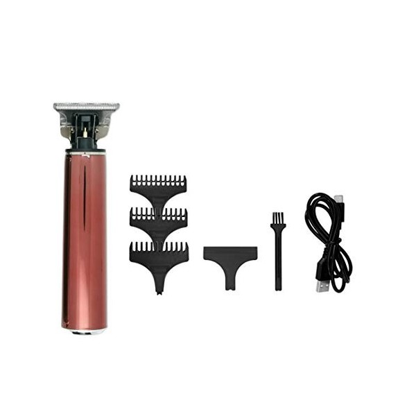 FSCLJ Tondeuse à Cheveux électrique, Tondeuse à Cheveux en T pour Homme Rechargeable avec écran HD, Kits de toilettage à déta