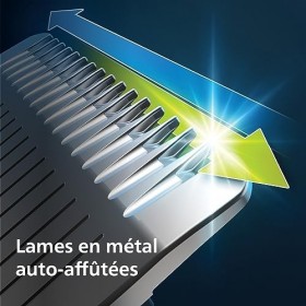 Philips Tondeuse à barbe Series 5000 - tondeuse à barbe électrique avec sabot, système de guide de coupe Pro, 40 hauteurs de 