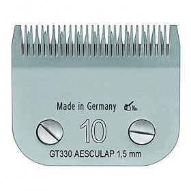 Kerbl Lot de 50 têtes de rasage SnapOn Aesculap GT330 - 10 têtes de rasage - Longueur de coupe : 1,5 mm