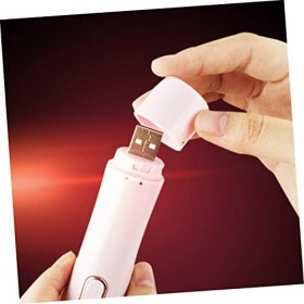 FOMIYES 3 Pièces Femmes Coupe-Cheveux Femelle Poils Du Visage Femmes Cheveux Rasoir Épilation Machine USB Épilation Épilateur