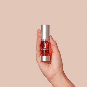 Novoskin Sérum anti-âge pour les yeux avec acide hyaluronique, complexe matrikine spécial, panthénol provitamine B5 , facteu