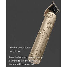 FSCLJ Tondeuse à Cheveux 100-240V Tension Universelle Tondeuses sans Fil Kit de Tondeuse Rasoir à tête Rechargeable, Tondeuse