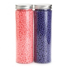 Bluelover Épilation À La Cire Chaude Film Dur Wax Bean Granule Épilation Corps Bikini Épilation 450G - Violet