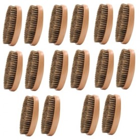 Beaupretty 16 Pièces Brosse à Barbe Peigne En Bois De Poche Peigne à Barbe De Voyage Brosse De Toilettage Peigne à Moustache 