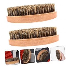Beaupretty 16 Pièces Brosse à Barbe Peigne En Bois De Poche Peigne à Barbe De Voyage Brosse De Toilettage Peigne à Moustache 