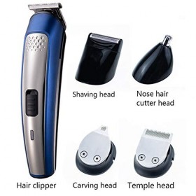 Sans Fil Tondeuse À Cheveux Pour Hommes Professionnels T-Outliner Barbe/Tondeuse Rechargeable Étanche Pour Barbe, Moustache, 