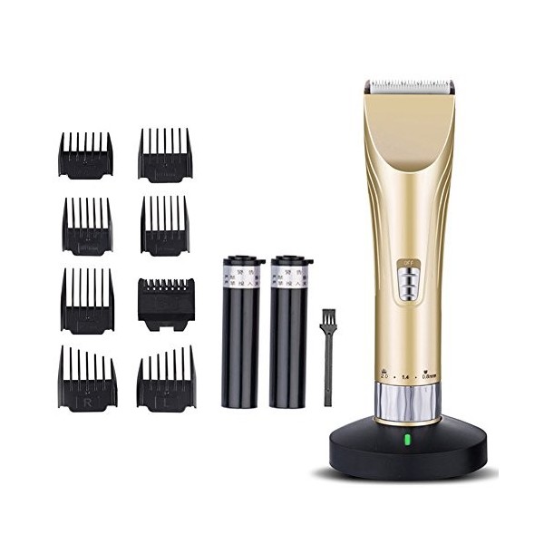 TopCHANCES Tondeuse à cheveux professionnelle pour homme 11 en 1 Kit de toilettage pour barbe, moustache, corps pour nez, ore