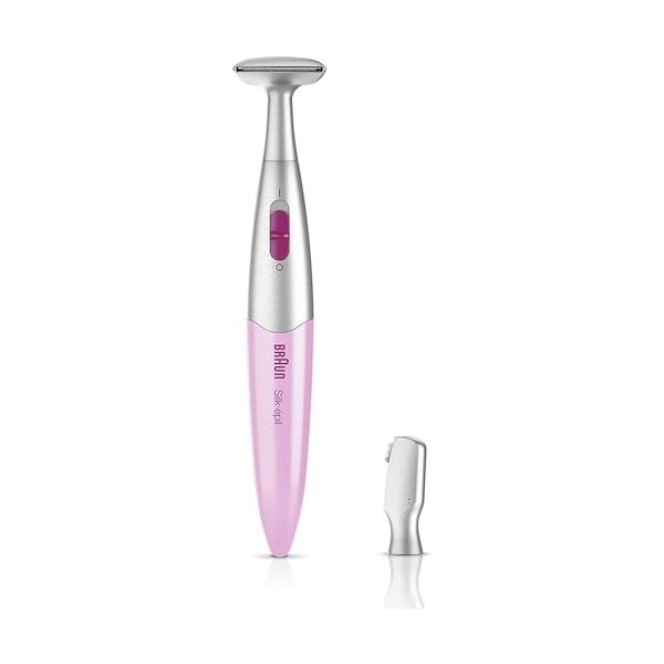 Braun FG1100 Pink Bikini Styler & Shaver Battery Operated