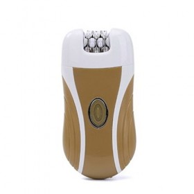 Bluelover 3 dans 1 Corps Épilation Électrique Remover Épilateur Rasage Pas De Douleur Rasoir Callosité - Bleu