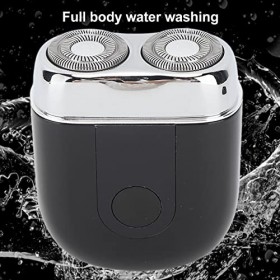 Tondeuse à Barbe électrique, Tondeuse à Barbe Rechargeable Lavable de Type C Chargeant IPX6 Tondeuse à Barbe étanche pour Voy