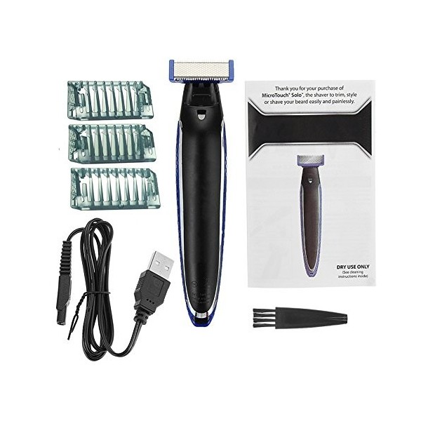 Bluelover Rasoir Électrique Rechargeables Barbe Tondeuse Rasoir Smart Razor Machine À Raser Portable