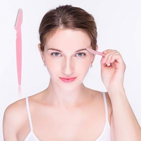 WBCBEC Lot de 30 rasoirs à sourcils avec coque de précision pour homme et femme