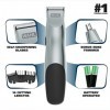 Wahl Groomsman Battery Powered Beard, Mustache, Hair & Nose Hair Trimmer for Detailing & Grooming - Model 5621