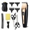 XJZKA Kit de Tondeuse à Cheveux pour Hommes, Kit de Tondeuse à Cheveux Professionnelle avec Brosse de Guidage, Kit de toilett