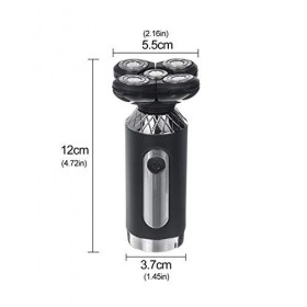 ZRSJ Étanche Tondeuse Cheveux Hommes, Tondeuse Barbe 5 en 1, Tondeuse Cheveux Multifonctionnelle Adaptée à La Vie De Famille 