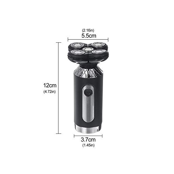 ZRSJ Étanche Tondeuse Cheveux Hommes, Tondeuse Barbe 5 en 1, Tondeuse Cheveux Multifonctionnelle Adaptée à La Vie De Famille 