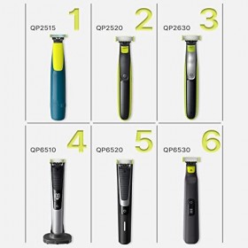 Protège-lames pour Norelco One Blade QP2520 QP2530 QP2630 QP2620 QP2510 QP2521 QP2522 QP2531 QP6510, peigne guide de rechange