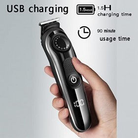 Jojomino Tondeuse à cheveux électrique multifonction pour le nez et les pattes pour