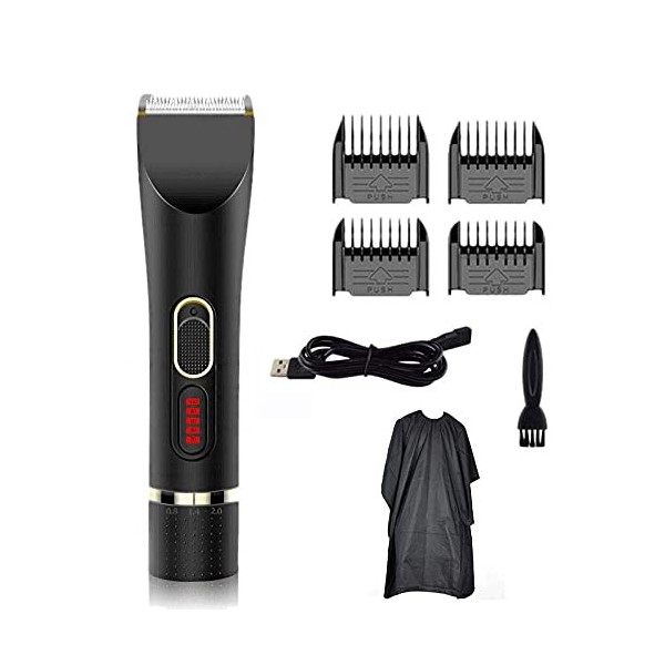 XJZKA Tondeuses à Cheveux pour Hommes Tondeuses à Cheveux électriques sans Fil Kit de Coupe de Cheveux électrique Rechargeabl