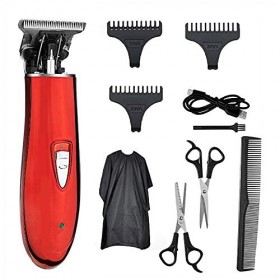 XJZKA Tondeuse à Cheveux électrique Outliner Toilettage sans Fil Coupe rapprochée Tondeuse à Lame en T Tondeuse à Cheveux Cha