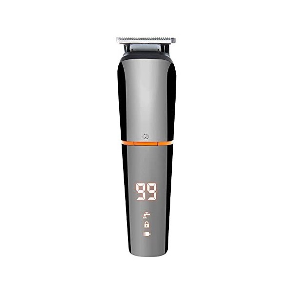 XJZKA Tondeuse à Cheveux, Tondeuse à Barbe pour Hommes, kit de Tondeuse à Cheveux sans Fil, Rechargeable par USB 6 en 1