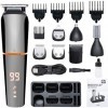 XJZKA Tondeuse à Cheveux, Tondeuse à Barbe pour Hommes, kit de Tondeuse à Cheveux sans Fil, Rechargeable par USB 6 en 1