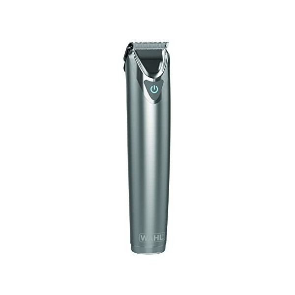 Wahl 09818-116 LI Stainless Steel Trimmer Tondeuse Lithium-Ion en acier brossé fin, SS2L,100-240V | 50-60Hz