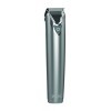 Wahl 09818-116 LI Stainless Steel Trimmer Tondeuse Lithium-Ion en acier brossé fin, SS2L,100-240V | 50-60Hz