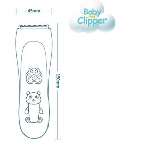 GFDFD Bébé Tondeuse électrique Tondeuse bébé Tondeuse à Cheveux for Enfants Coffre Tranquille Trimmer Machine de Coupe Silenc