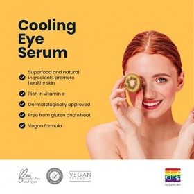 Dr Botanicals - Sérum Contour Des Yeux Rafraîchissant au Kiwi - 15ml