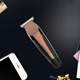 YWSZJ Tondeuse électrique Rechargeable, Tondeuse à tête dhuile rétro Type T Couteau Tondeuse spéciale pour Salon de Coiffure