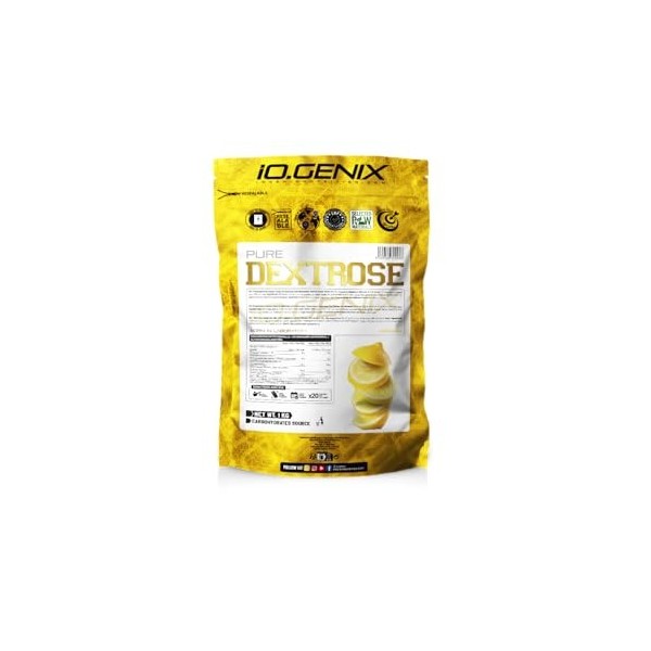 IO.GENIX PURE DEXTROSE, Saveur Citron, 1 Kg