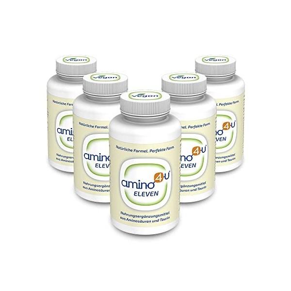 amino4u Eleven - Compléments alimentaires dacides aminés et de taurine