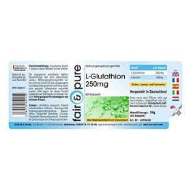 Fair & Pure® - L-Glutathion 250mg - réduit - végan - 60 gélules