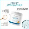 COLLAGÈNE MARIN Breveté en Poudre + Vit C | 250 Grammes de Peptides de Collagène Purs de Type 1 | Articulations Souples, Peau