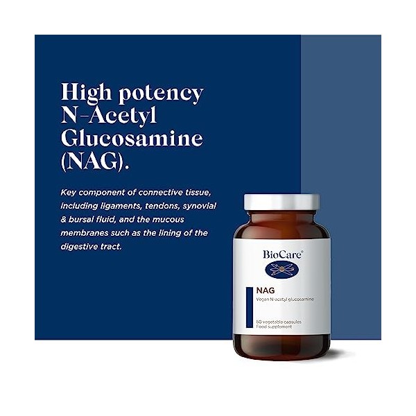Biocare NAG N-acetyl glucosamine , 60 vegi bouchonsules